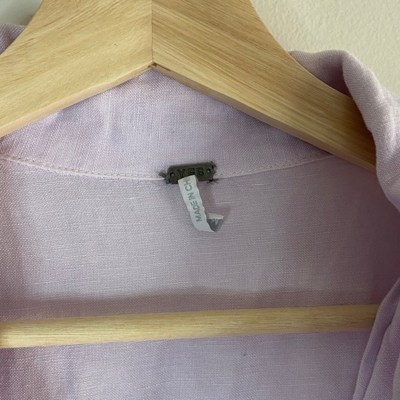 𝅺YOUNG Fabulous & Broke lavender linen jumpsuit - Picture 6 of 6